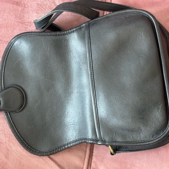 Vintage Coach Black Prairie Bag #9954 - Picture 4 of 4